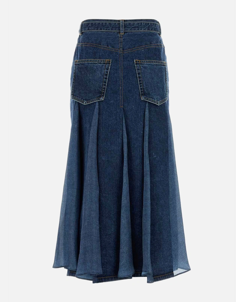Sacai デニムスカート (すべての新品) IFCHIC.COM