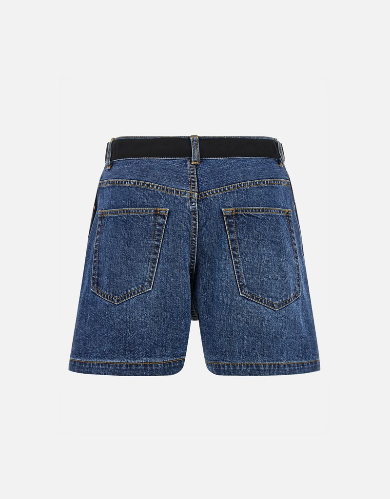 Sacai ウールインサートデニムショーツ (すべての新品) IFCHIC.COM