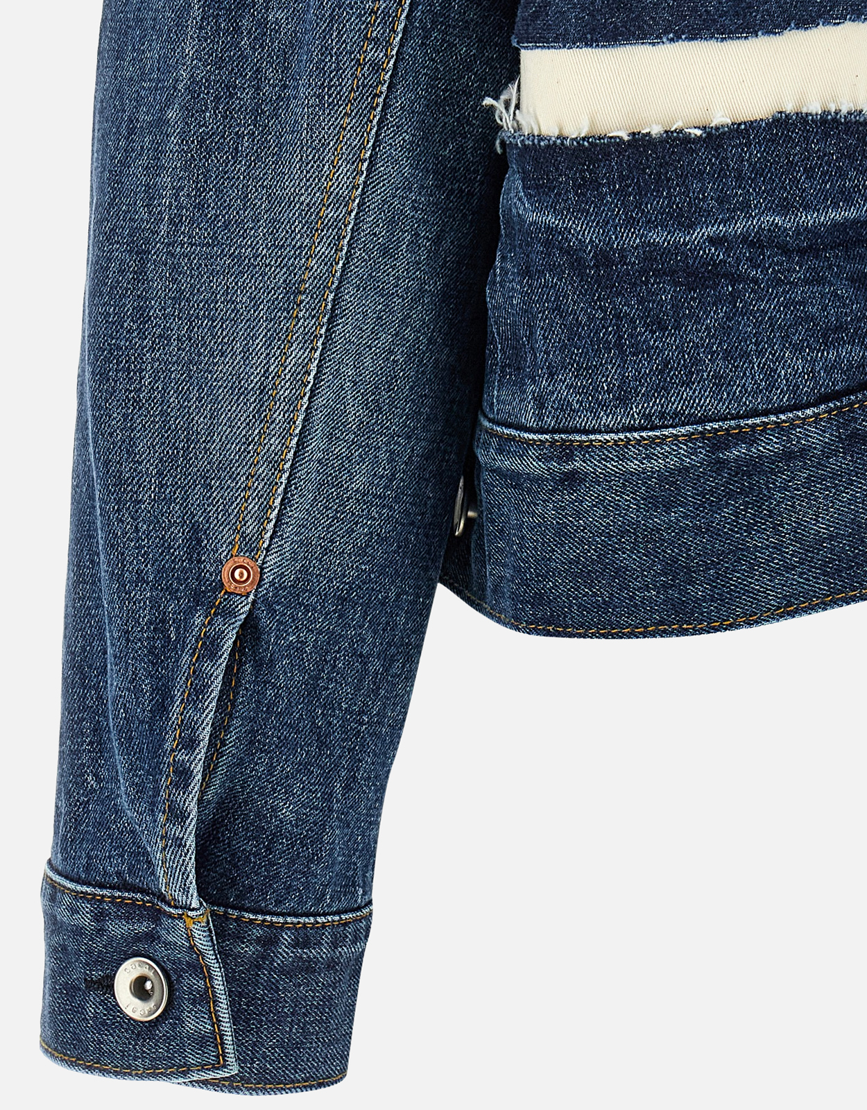 Sacai パッチワーク デニムジャケット (すべての新品) IFCHIC.COM