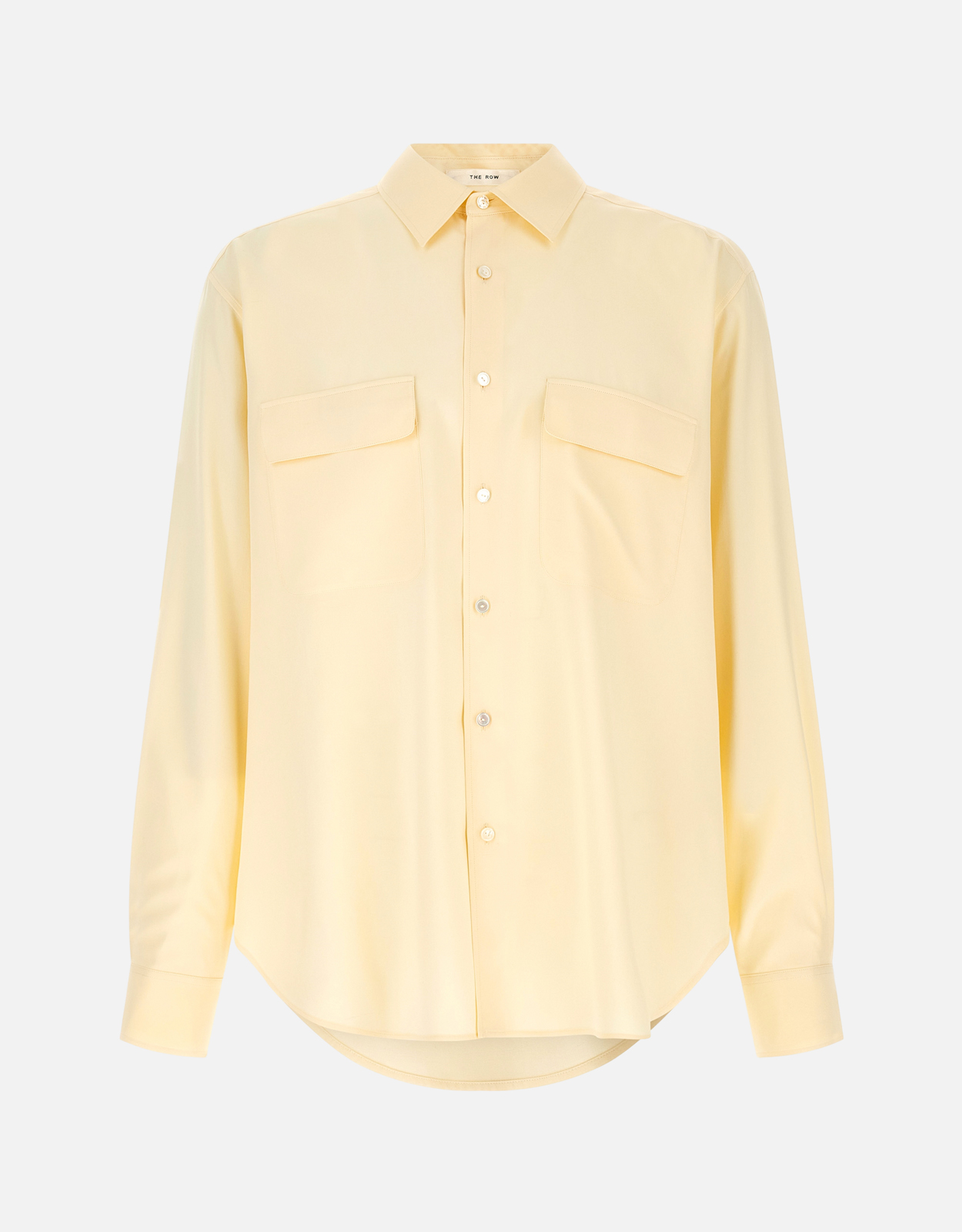 The Row Men's Piou Silk Shirt - XXS　The Row メンズ Piou シルク シャツ - XXS The