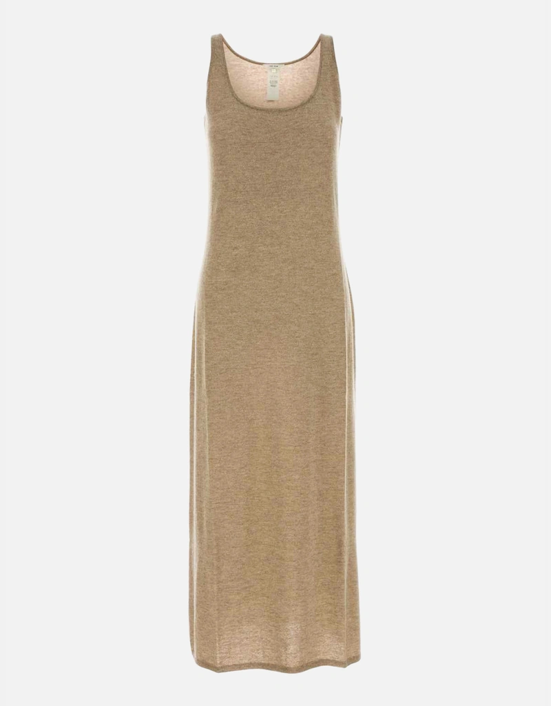 The Row Nareen Dress in Brown - Size L