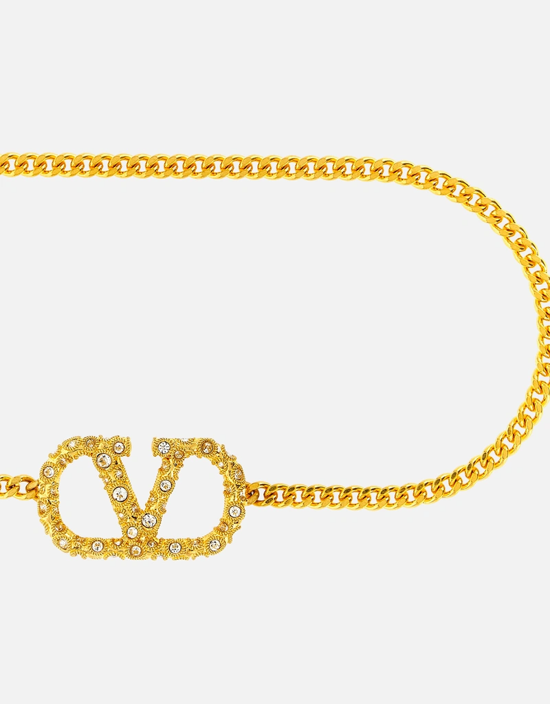 Valentino Garavani VLogo Signature 真鍮チェーンベルト () IFCHIC.COM