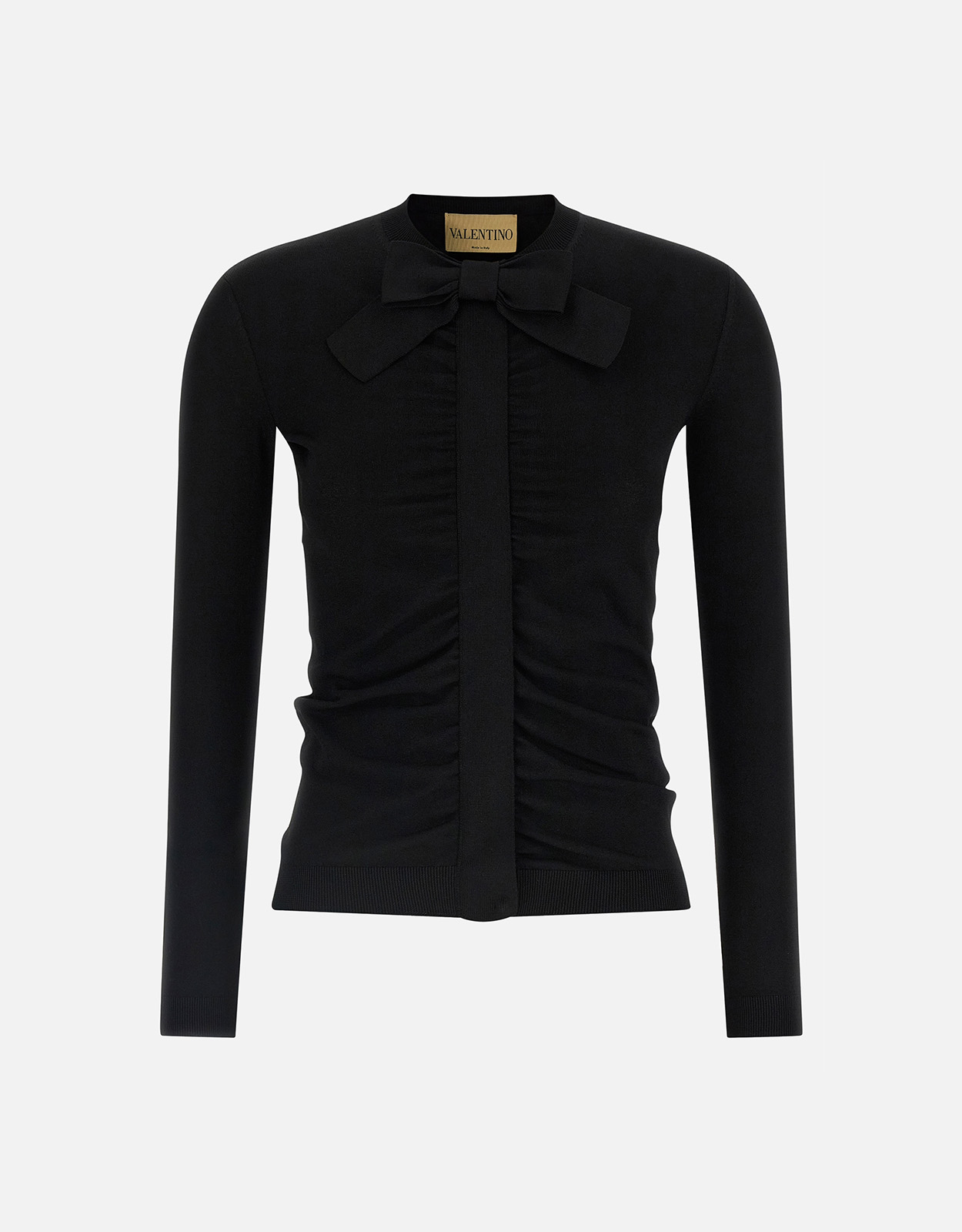 Valentino Garavani ストレッチビスコースボウカーディガン (すべての