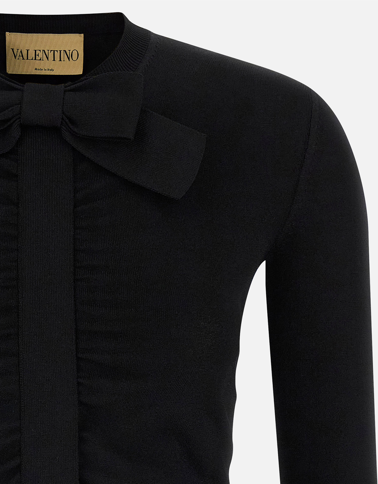 Valentino Garavani ストレッチビスコースボウカーディガン (すべての
