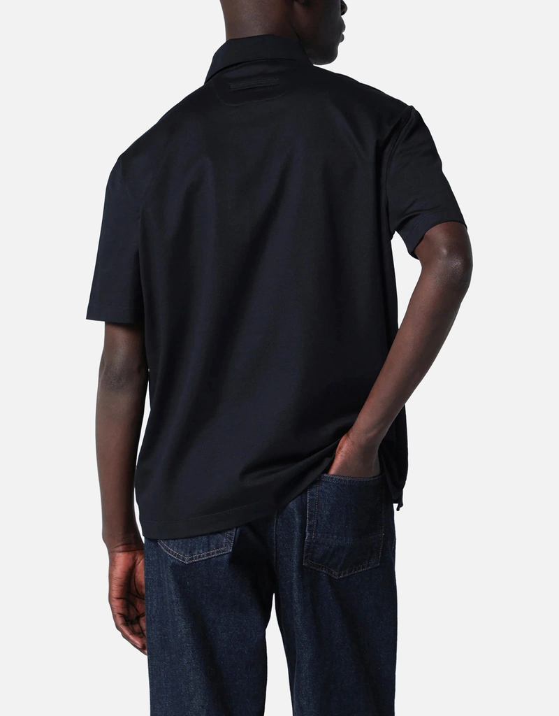 ZEGNA Men's Cotton Polo Shirt (Tops) IFCHIC.COM