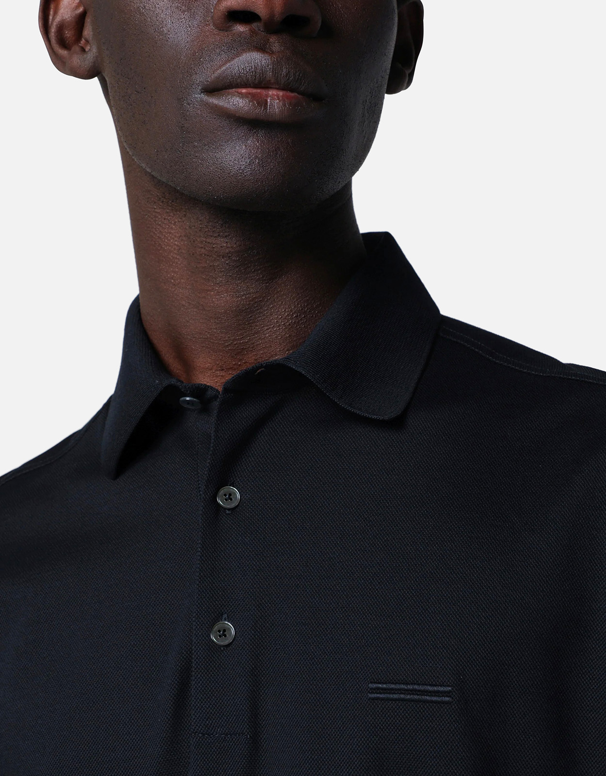 ZEGNA メンズコットンポロシャツ (トップス) IFCHIC.COM