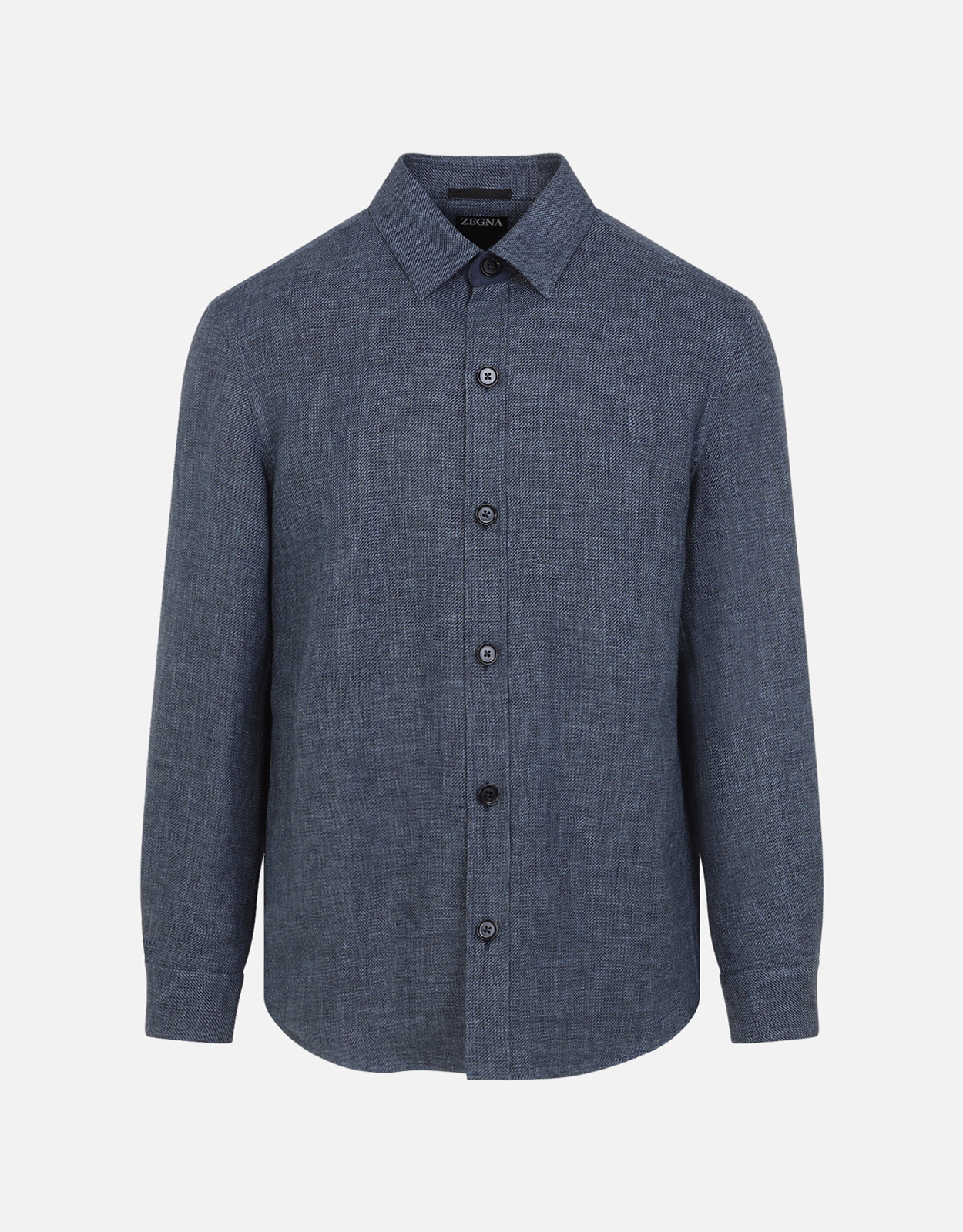 ZEGNA Men's Cashmere Linen And Silk Overshirt - M　ZEGNA メンズ カシミア リネン & シルク オーバーシャ​​ツ - M ZEGNA