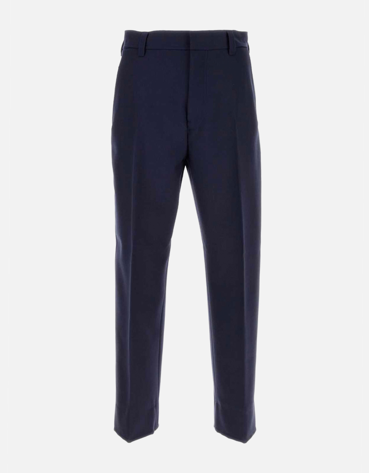 ポルトガル製 ErmenegildoZegna ウール スラックス パンツ 48 ZEGNA メンズネイビーブルーウールパンツ () IFCHIC.COM