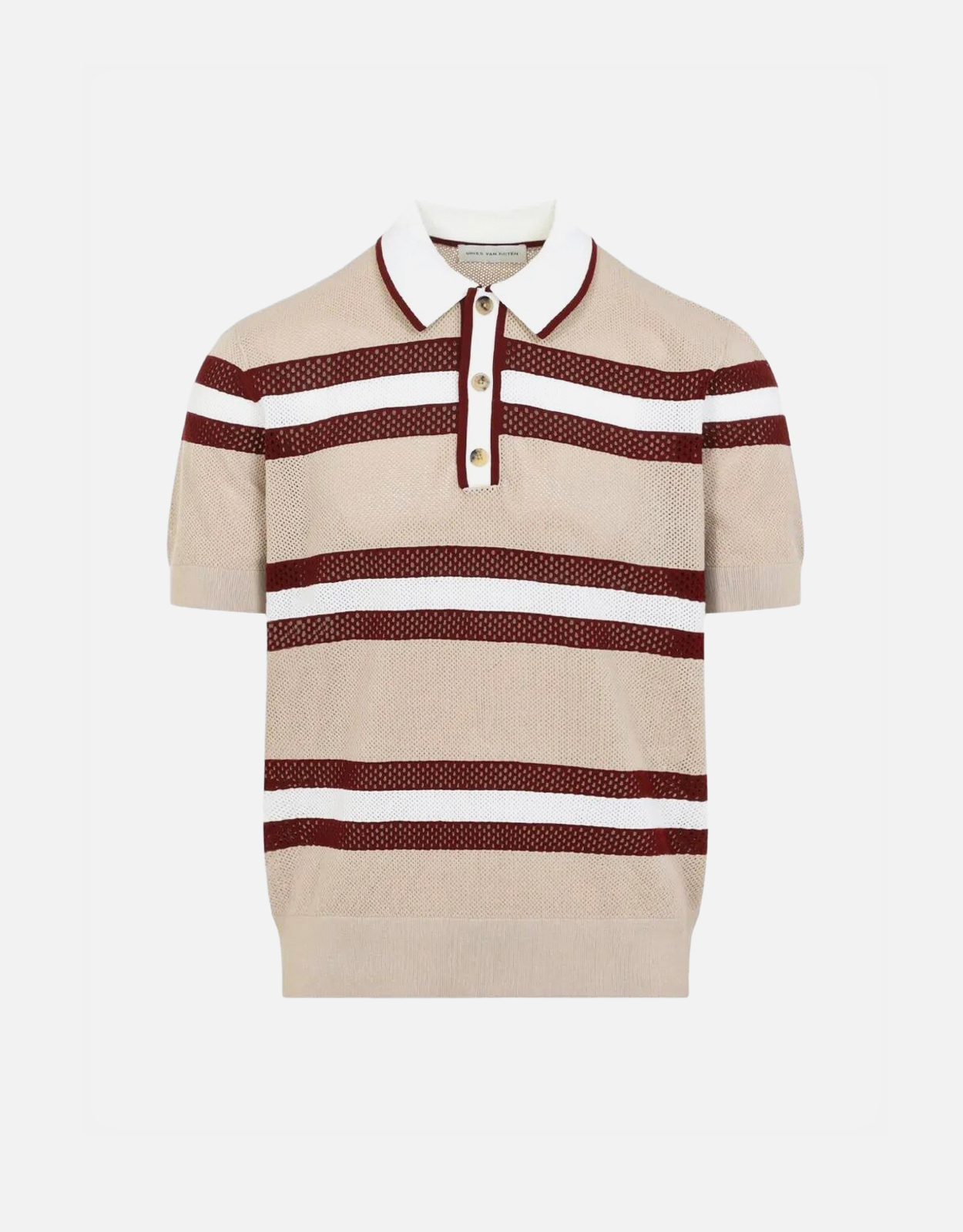 Dries Van Noten メンズ Mercy ビスコースメッシュ トリコロール