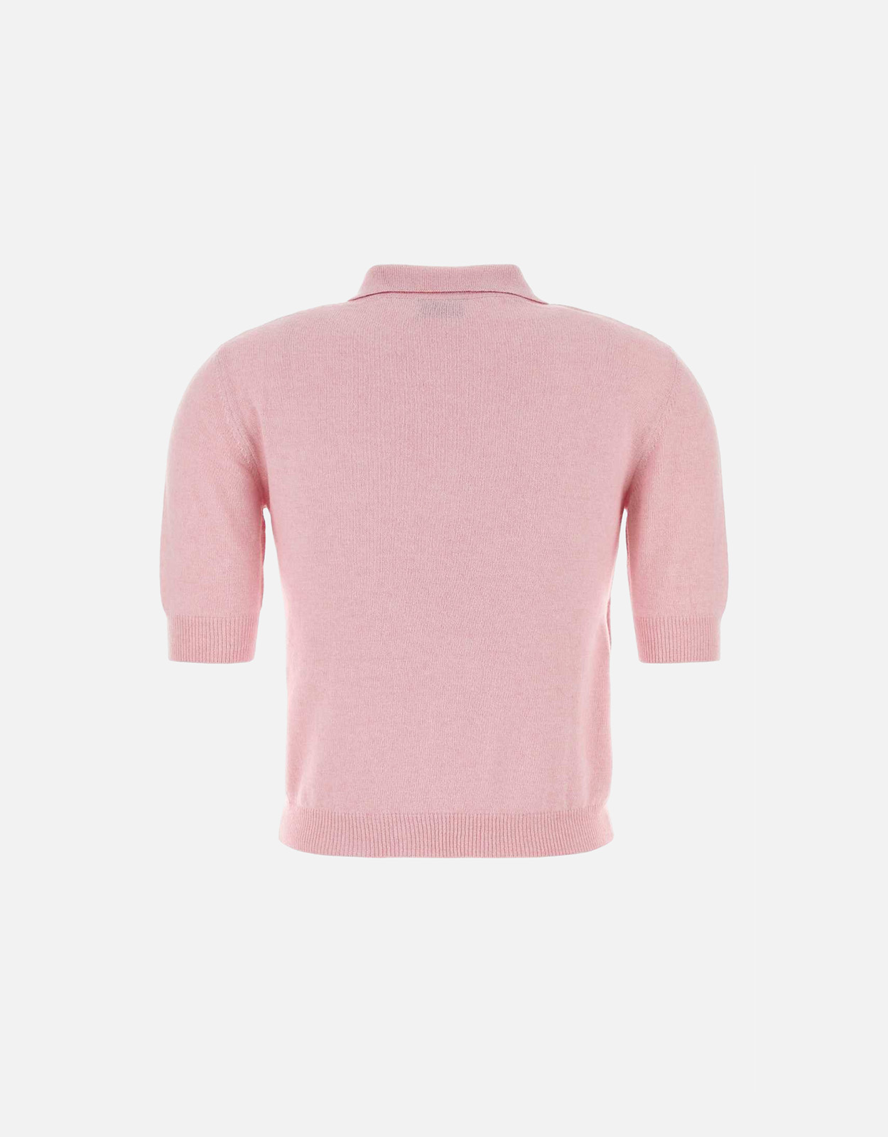 Moschino ピンクニットポロシャツ (すべての新品) IFCHIC.COM