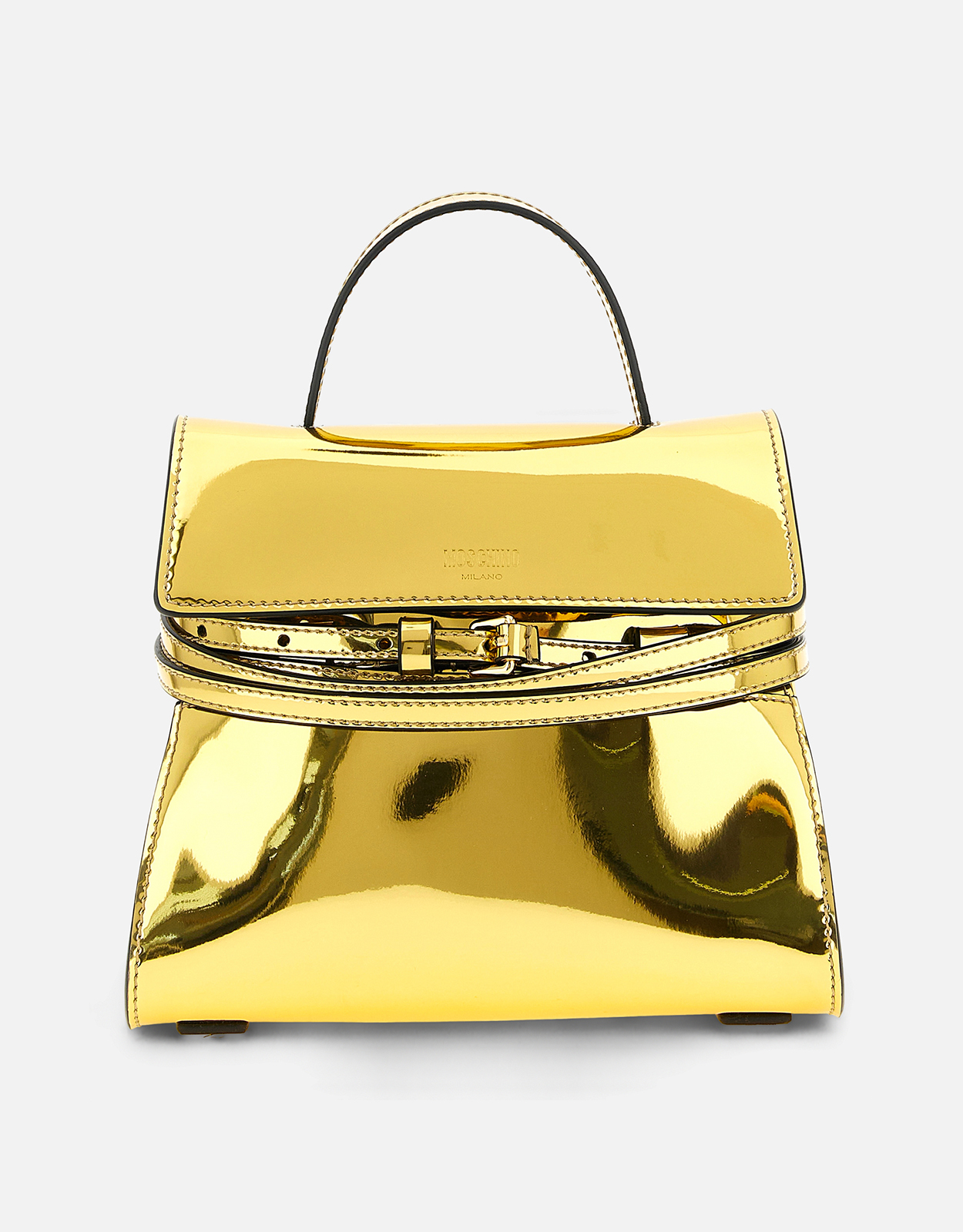 MOSCHINO Cheap & Chic　ミニハンドバッグ　ベロア　美品　黒 Small Moschino Handle Me Bag | Moschino