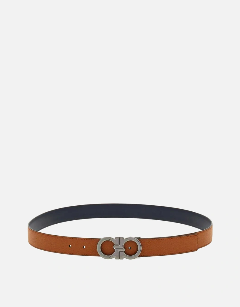 Salvatore Ferragamo メンズ ガンチーニ グレインドレザー