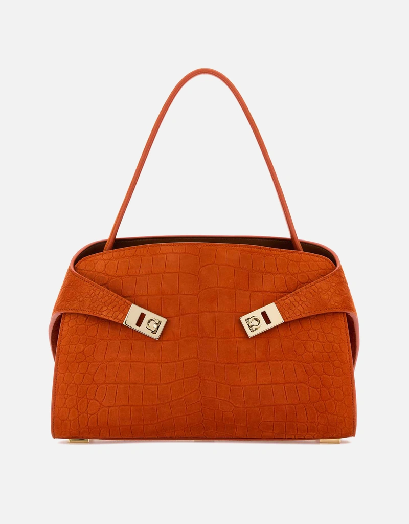 Ferragamo 【美品】Salvatore スウェード　ショルダーバッグ FERRAGAMO|スエードショルダーバッグ|【ハードオフ公式通販 SALVATORE バッグ