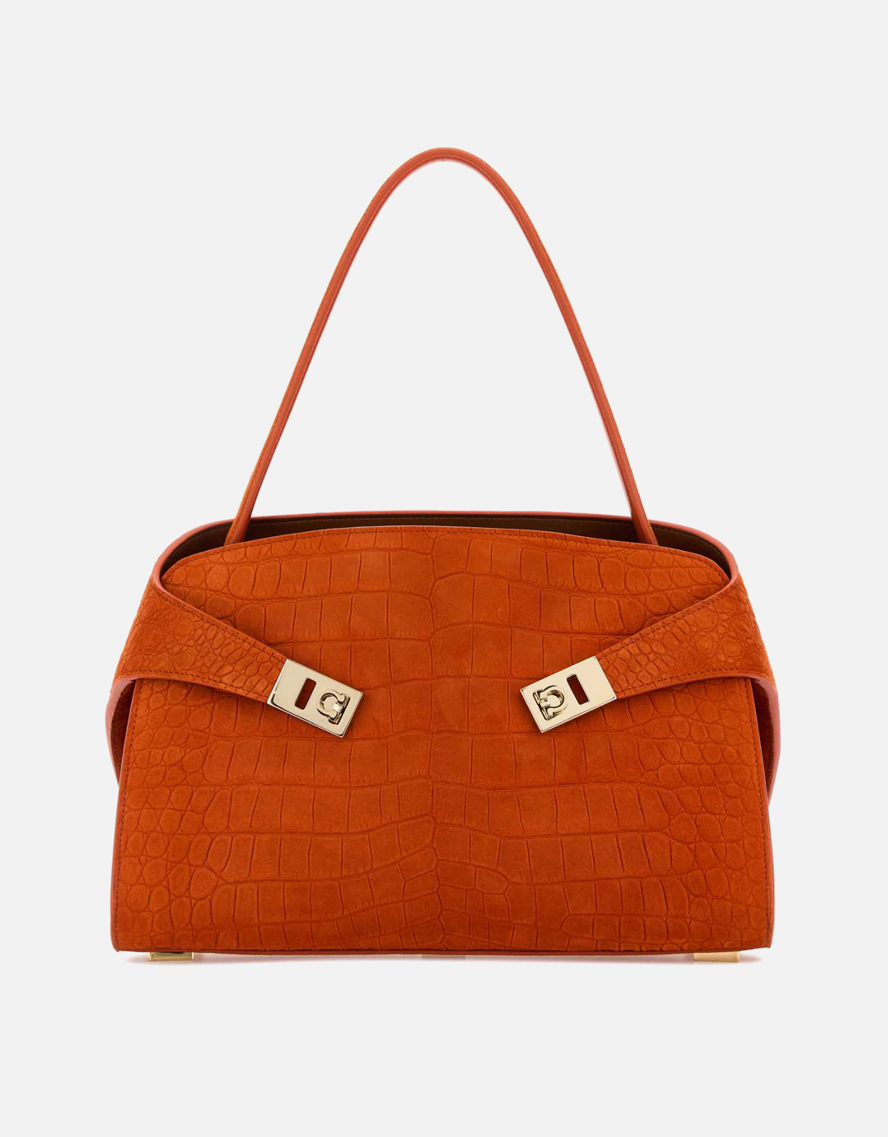 Salvatore Ferragamo ハグ ソフト スエード ショルダーバッグ