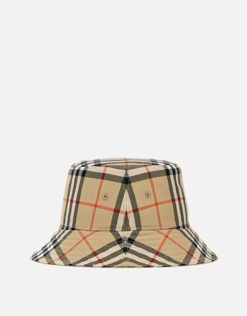 Burberry ユニセックス チェック コットン バケットハット () IFCHIC.COM