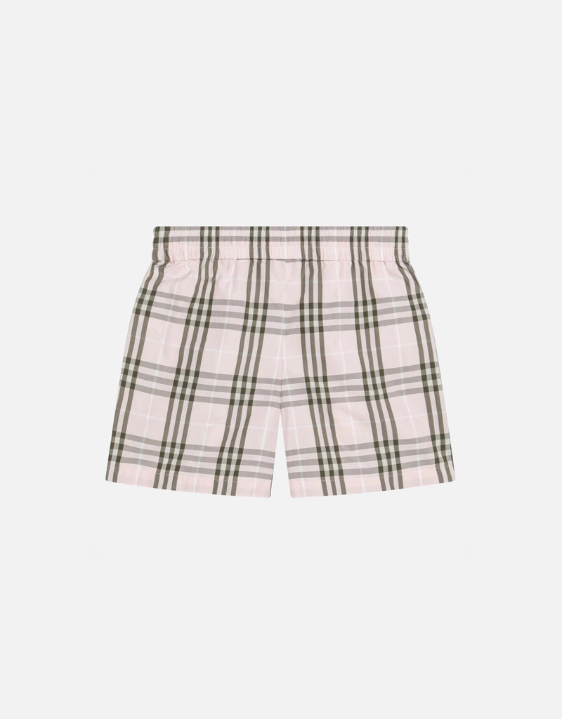 Burberry チェックコットンショーツ (ショートパンツ) IFCHIC.COM