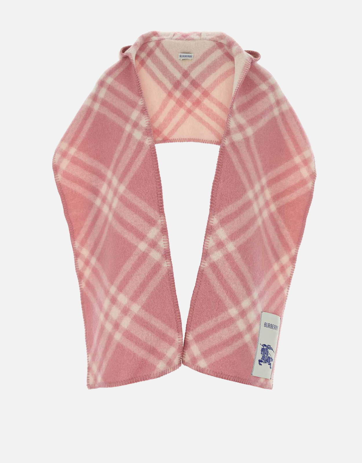 Burberry Burberry Check Wool Hooded Scarf　バーバリーチェック ウール フード付きスカーフ