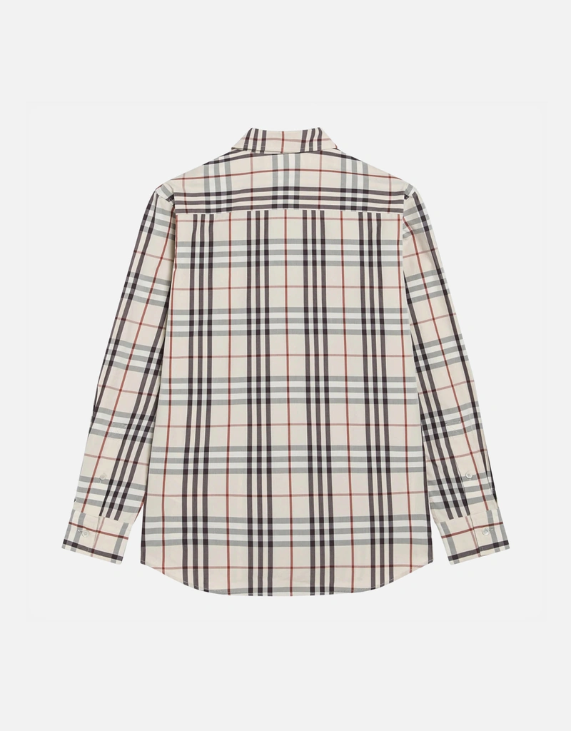 Burberry Check Cotton Shirt (Tops) IFCHIC.COM