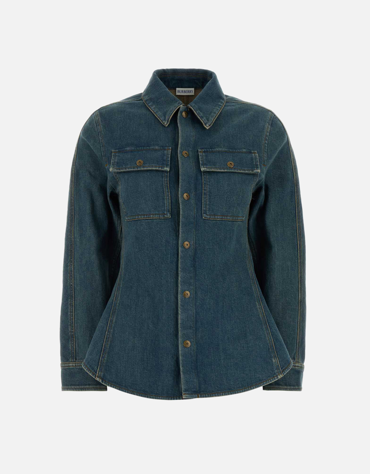 Burberry シャツ Burberry ストレッチ デニム シャツ (すべての新品) IFCHIC.COM