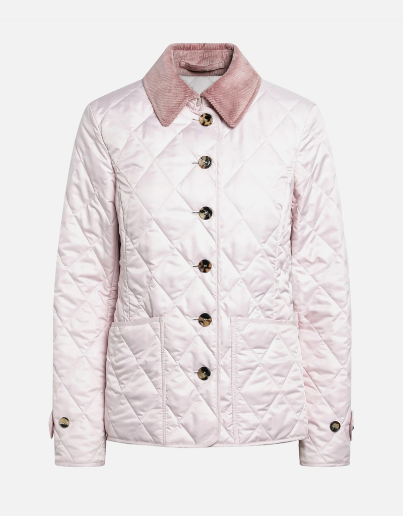 BURBERRY ピンク キルティングジャケット　ブルゾン Burberry キルティングジャケット (すべての新品) IFCHIC.COM