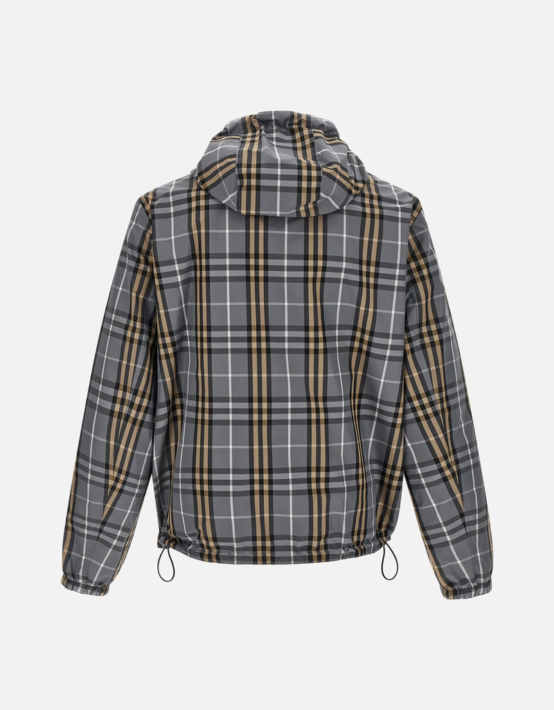 Burberry Men's Newport Reversible Check Hooded Jacket (All New In