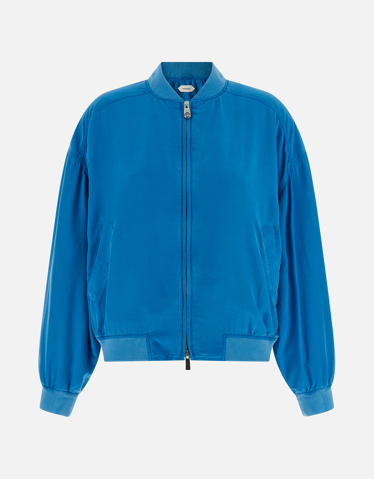 Versace Silk Poplin Zip Blouson (All New In) IFCHIC.COM
