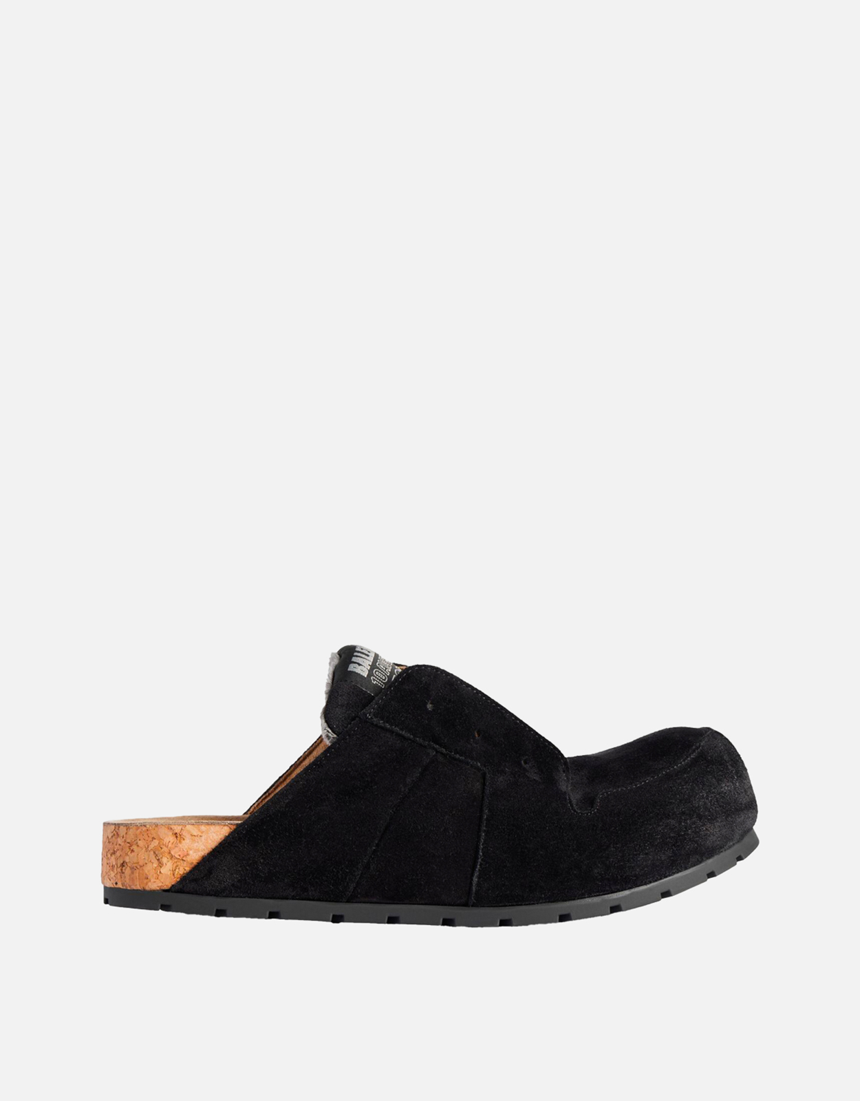 Balenciaga メンズダンボスエードカーフスキンミュールシューズ