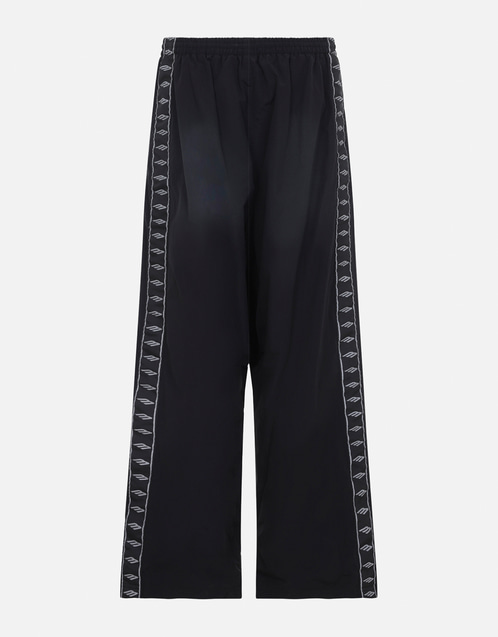 Balenciaga メンズコットン混紡トラックスーツパンツ (すべての新品