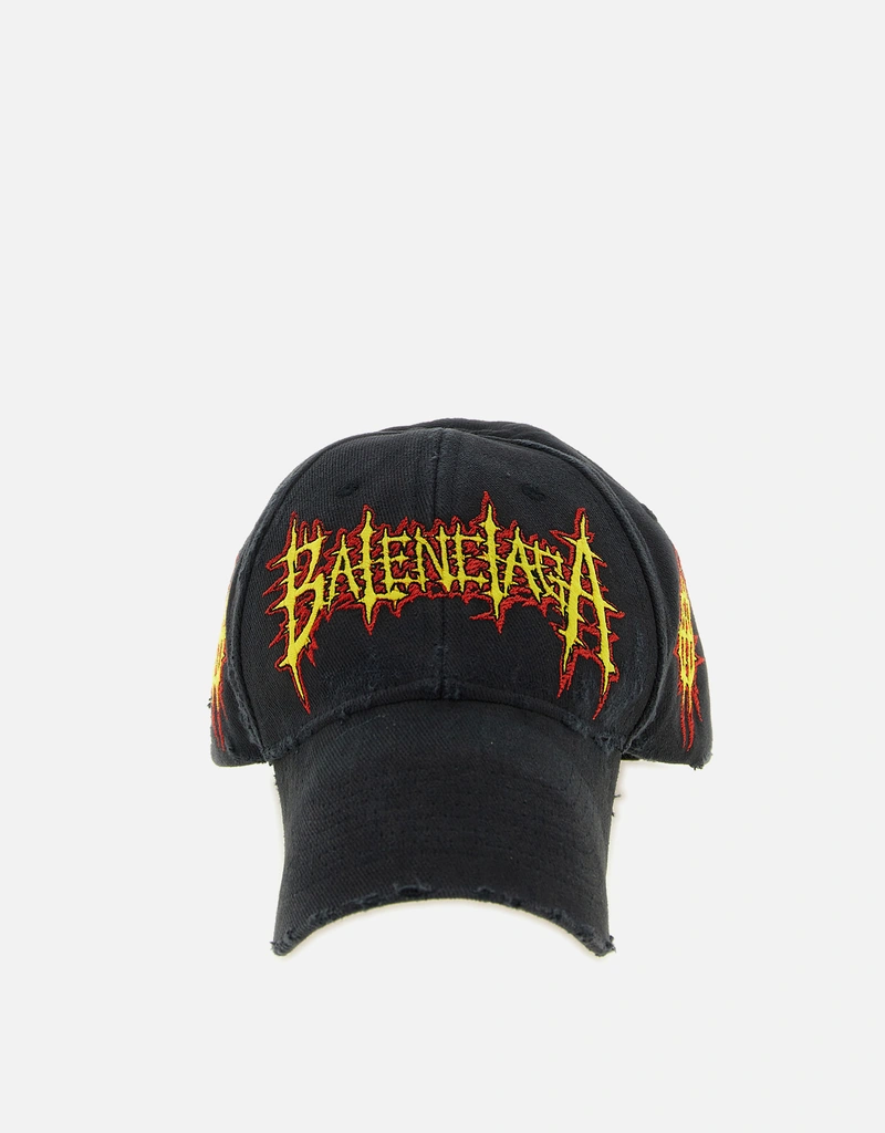 Balenciaga メンズ Sacré Cœur コットンドリル キャップ () IFCHIC.COM