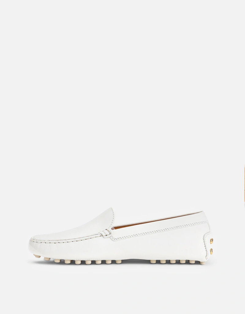 TOD'S ホワイトレザー ローファー　他 Tod's レザー ローファー (すべての新品,シューズ) IFCHIC.COM