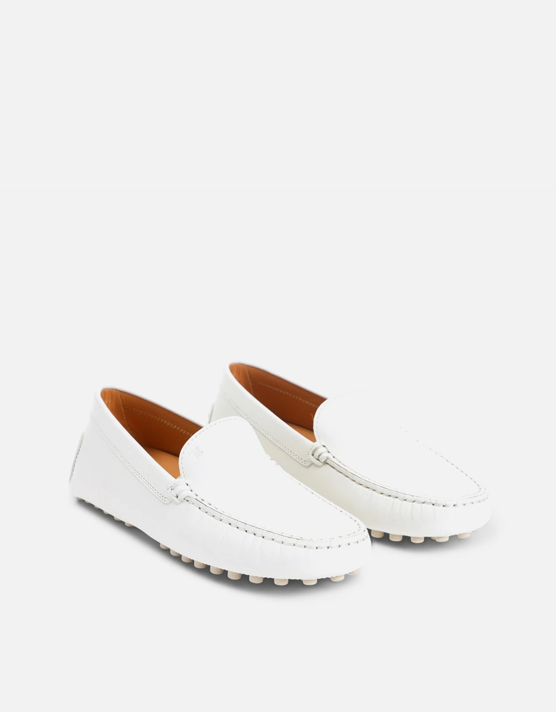 TOD'S ホワイトレザー ローファー　他 Tod's レザー ローファー (すべての新品,シューズ) IFCHIC.COM