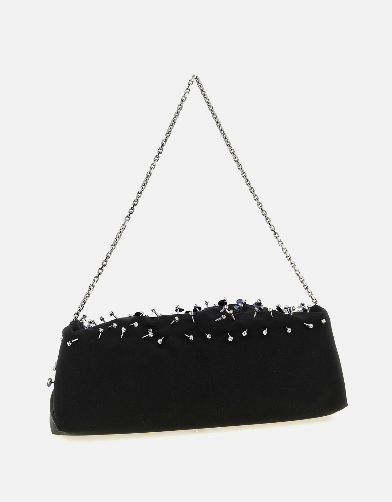 Roger Vivier 黒 サテン クラッチ　マイクロ クラッチ | Roger Vivier