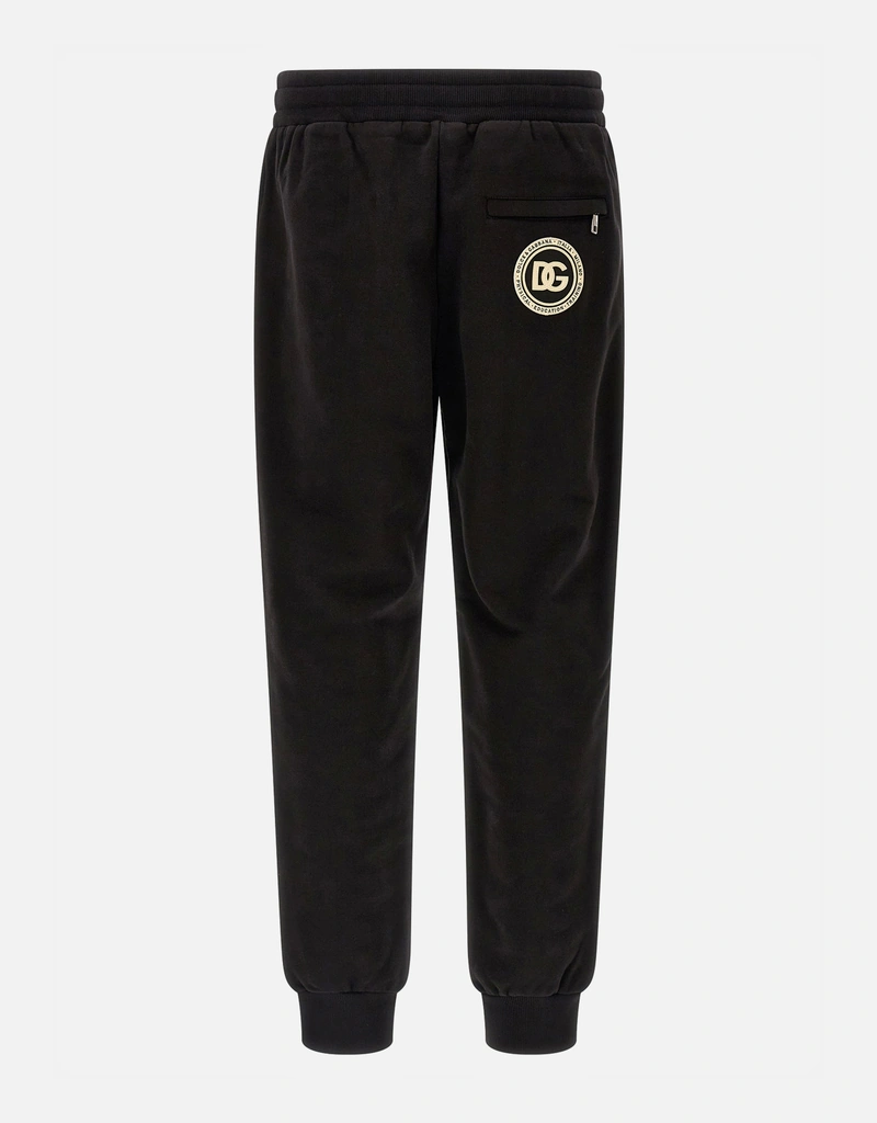 Dolce & Gabbana メンズ DG パッチ コットン ジャージ パンツ (すべて