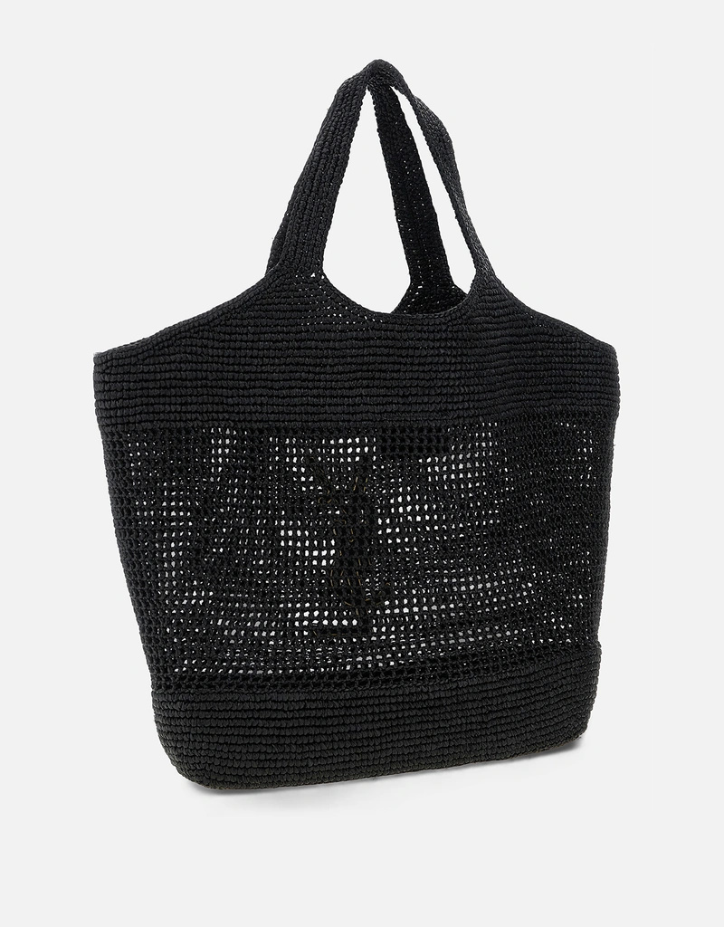Saint Laurent Icare ラフィア トート バッグ () IFCHIC.COM