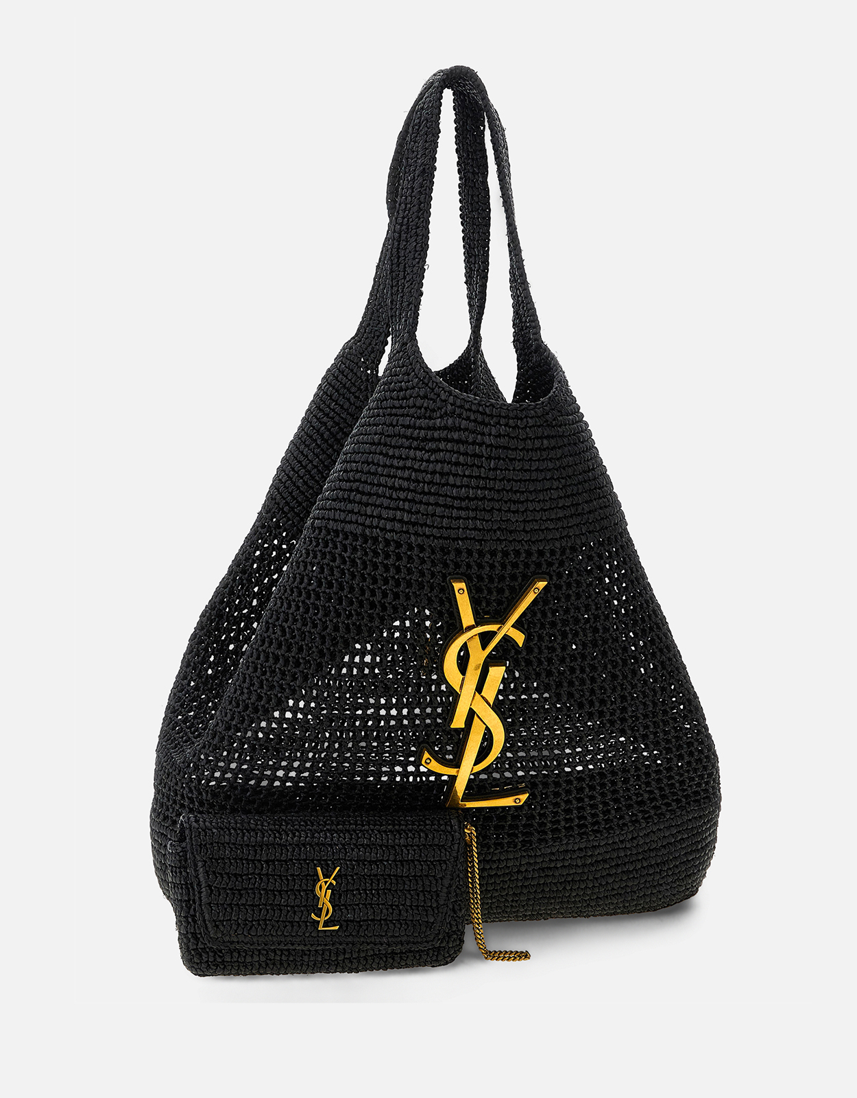 Saint Laurent Icare ラフィア トート バッグ () IFCHIC.COM