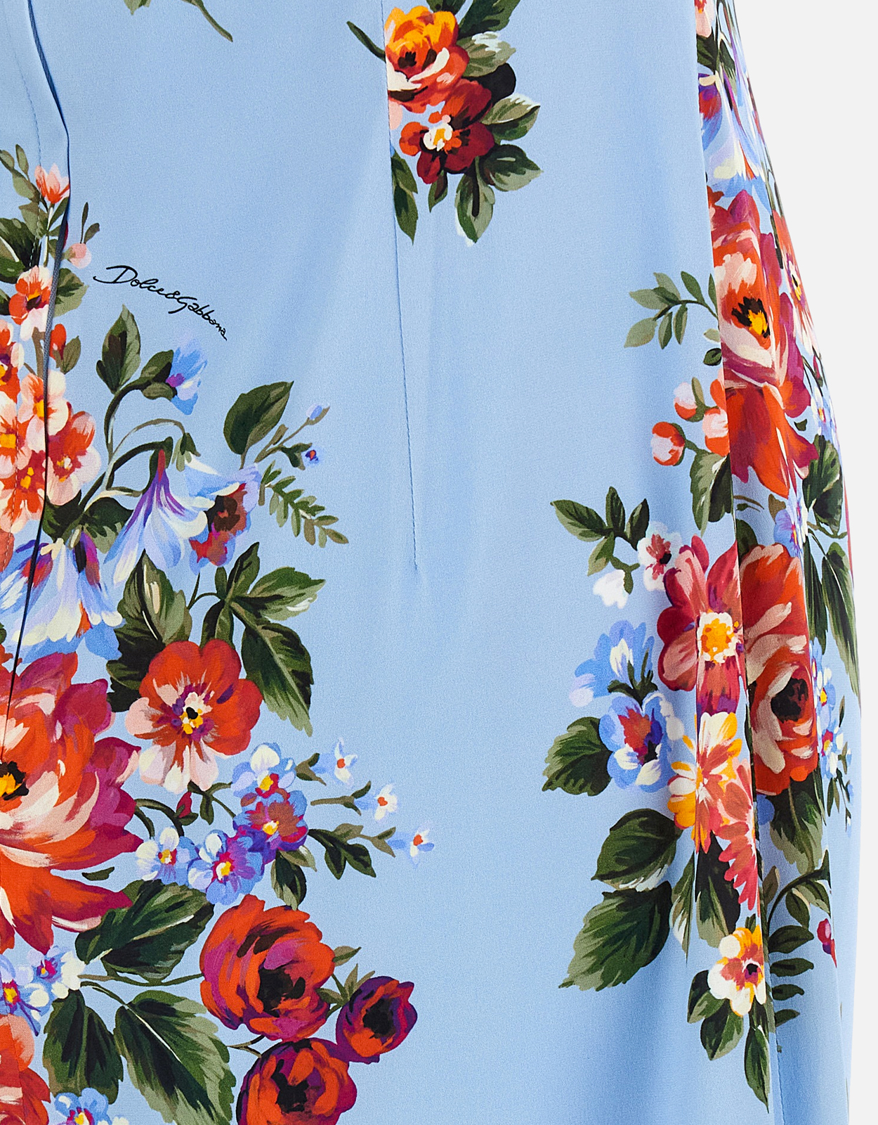Dolce & Gabbana Flower Bouquet-print Dress - Multicolor Dolce & Gabbana Flower Bouquet-print Dress - Multicolor