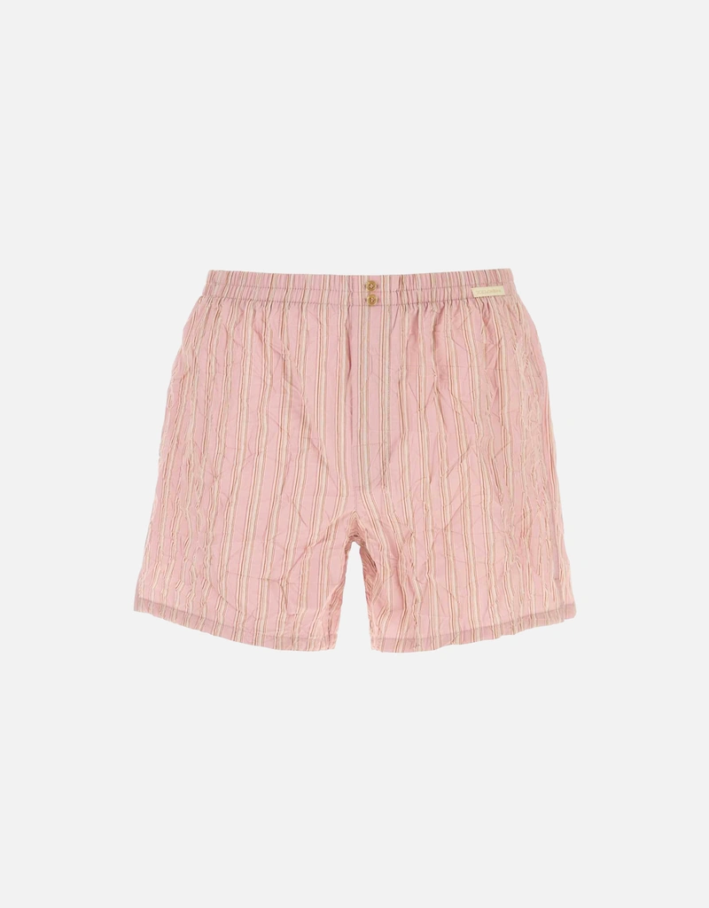 Dolce & Gabbana メンズ しわ加工ストライプ ボクサーショーツ (すべて