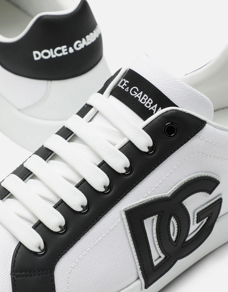 Dolce & Gabbana メンズ Portofino Light Strobel キャンバス カーフ