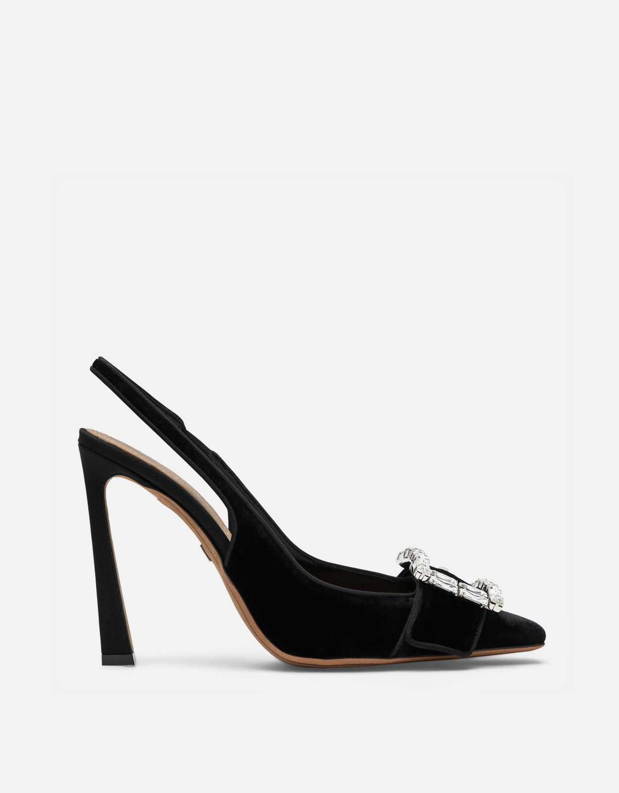 Dolce & Gabbana ベルベット スリングバック パンプス (すべての新品
