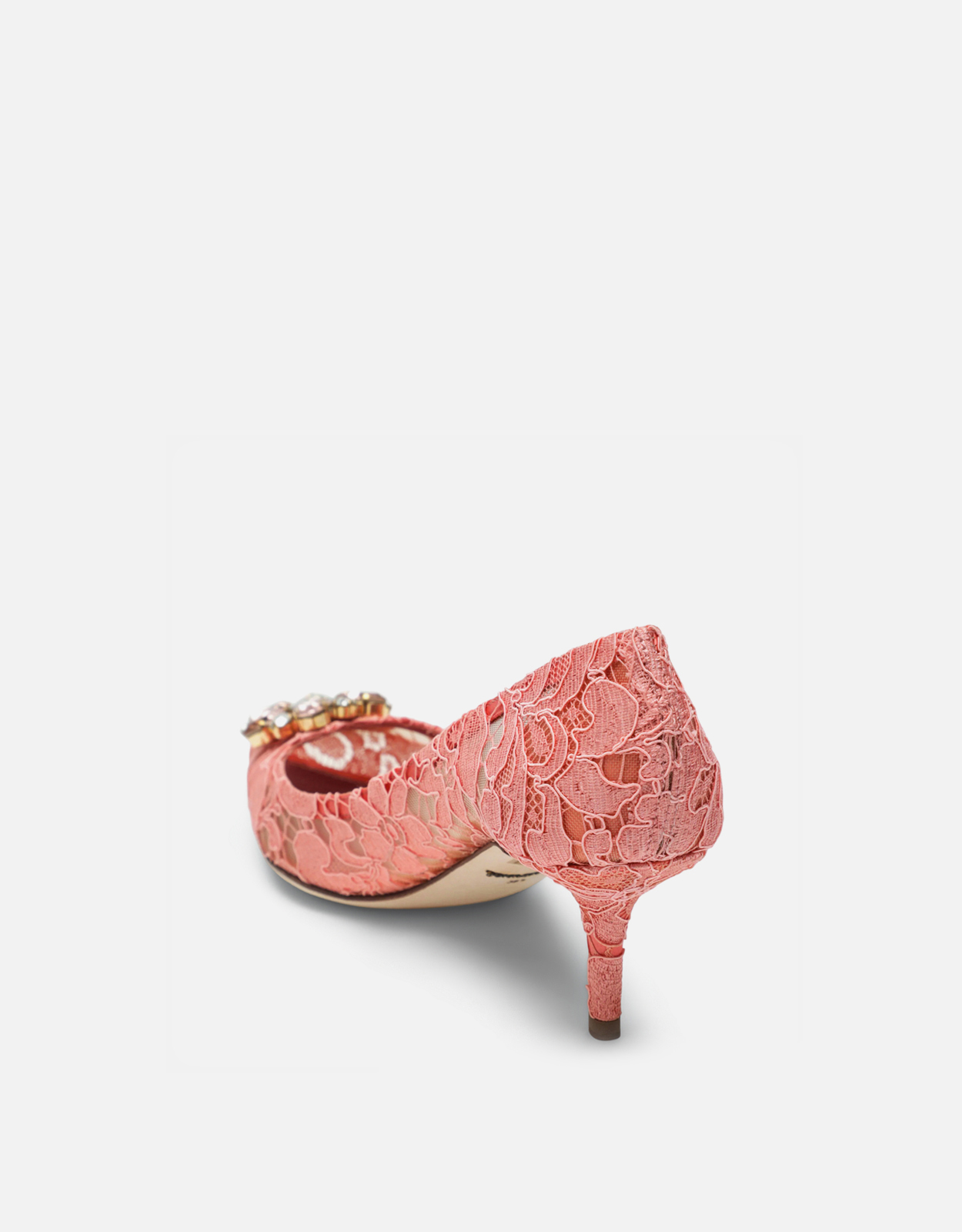 Dolce & Gabbana Bellucci Taormina レース クリスタル パンプス