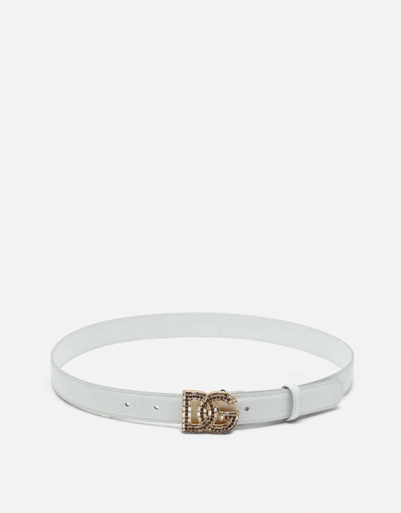 Dolce & Gabbana カーフスキン DG Logo ベルト (ベルト) IFCHIC.COM