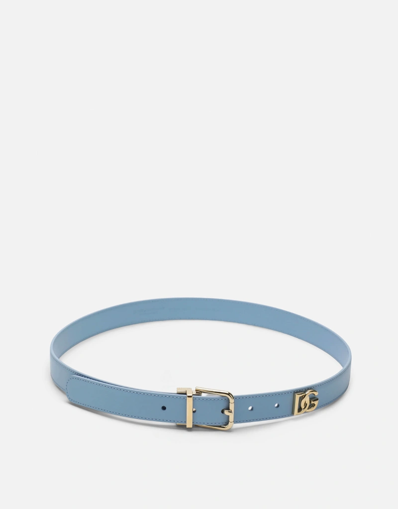 Dolce & Gabbana DG Logo カーフスキン ベルト (ベルト) IFCHIC.COM