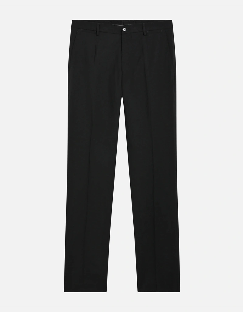 Dolce & Gabbana メンズ ストレッチ ウール トラウザーズ (すべての