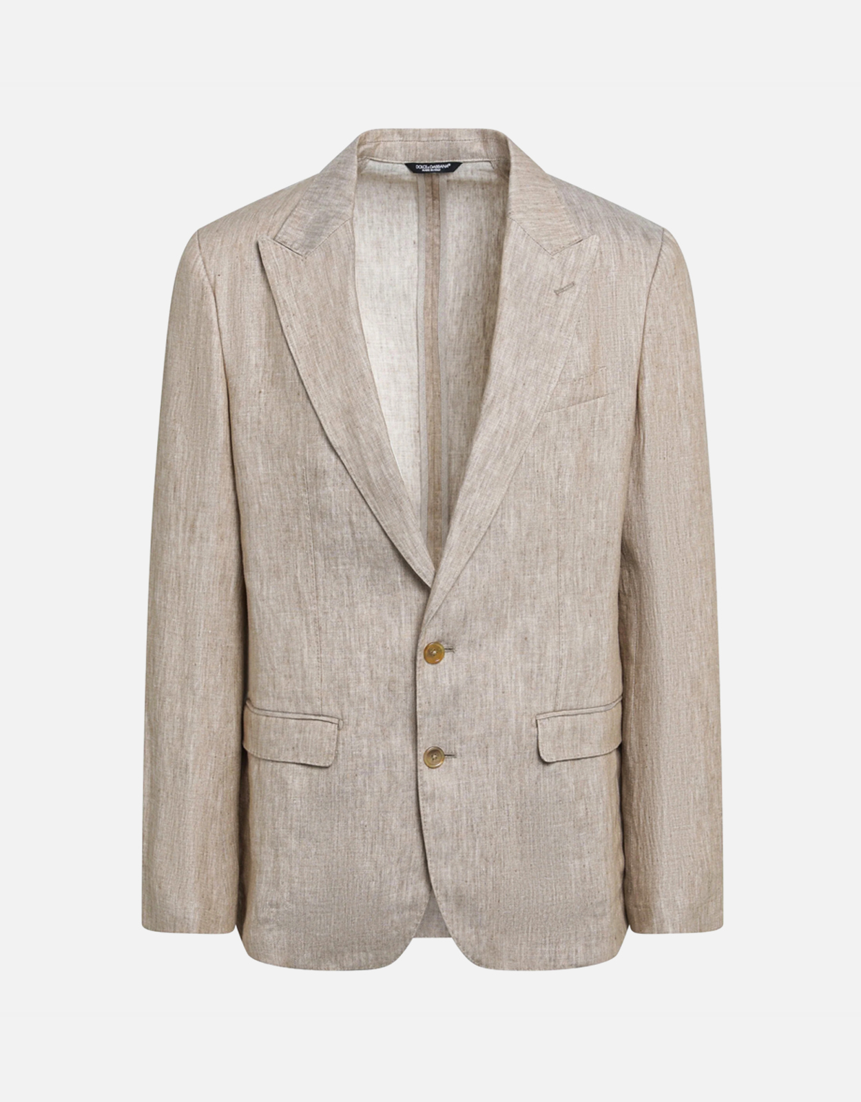 Dolce & Gabbana Men's Taormina Linen Single-Breasted Jacket - IT 48