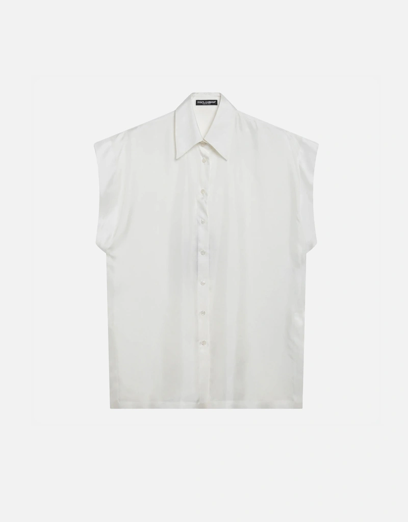 Dolce & Gabbana シルクツイルシャツ (トップス) IFCHIC.COM