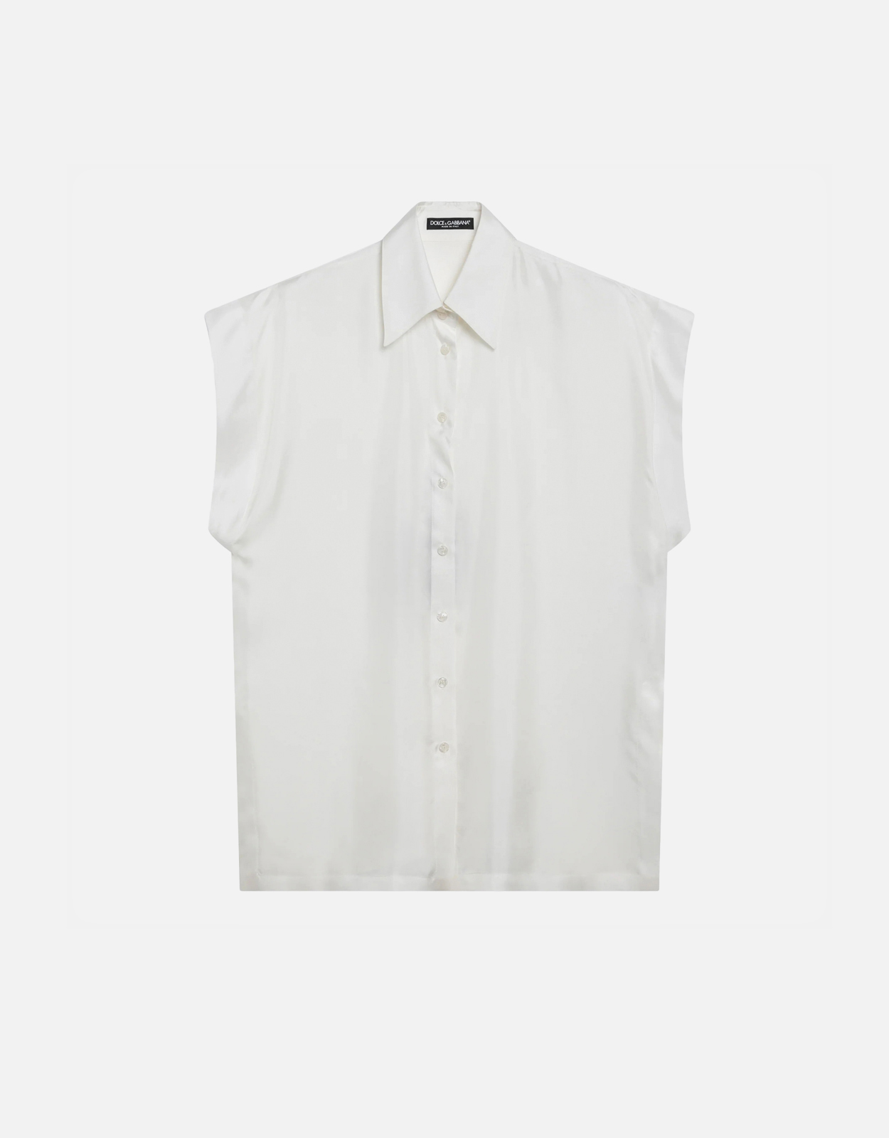 Dolce & Gabbana シルクツイルシャツ (トップス) IFCHIC.COM