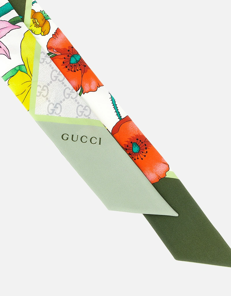Gucci プリントシルクリボン () IFCHIC.COM