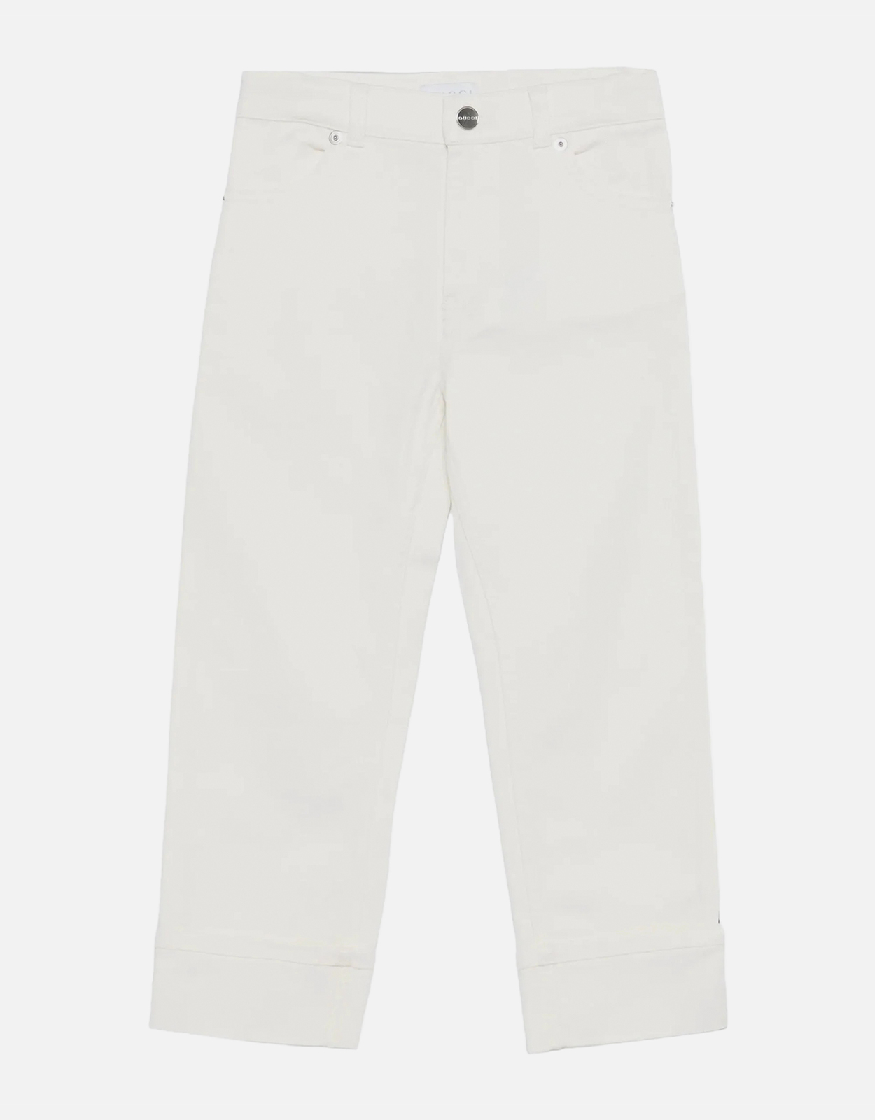 Gucci Kids キッズ ホワイト デニム パンツ (すべての新品) IFCHIC.COM
