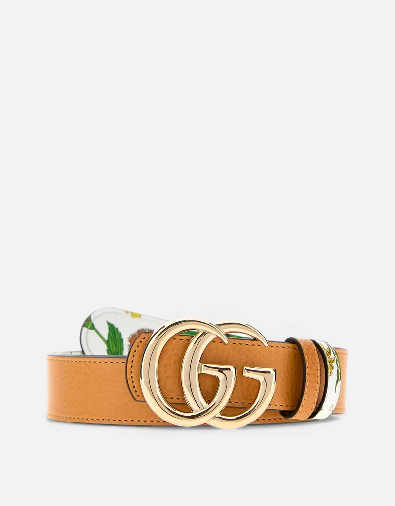 Gucci GG Marmont リバーシブル レザーベルト () IFCHIC.COM