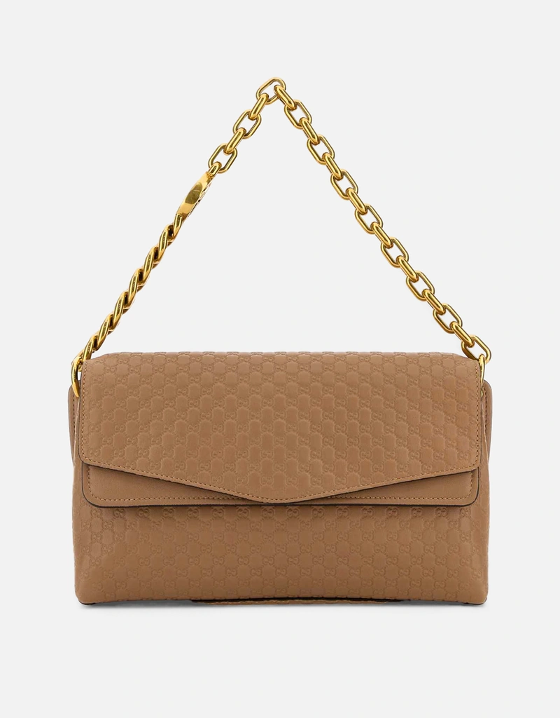 Gucci Biscuit レザー ミディアム ショルダーバッグ () IFCHIC.COM